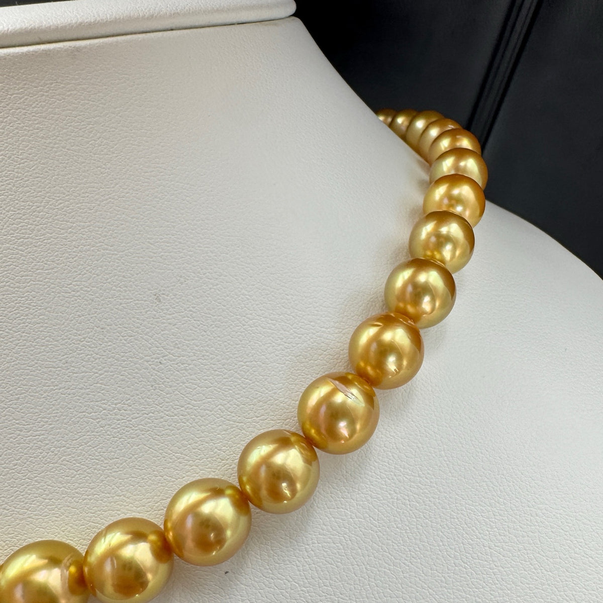 南洋ゴールデンパール グラデーションネックレス 9.5–12mm 約42cm 6